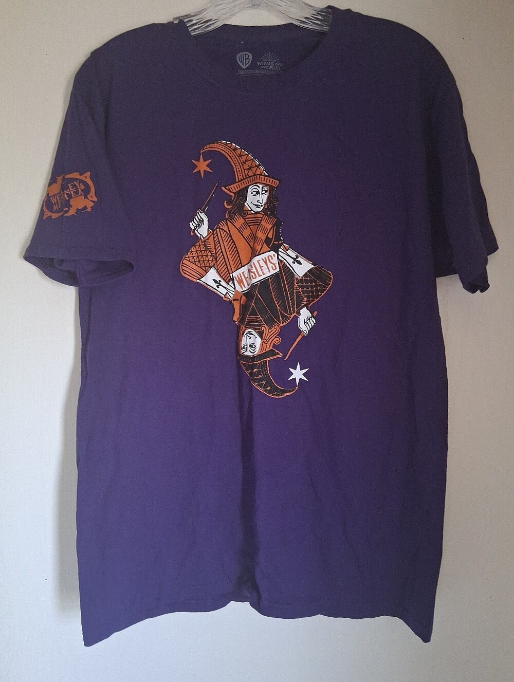 Harry Potter/Lootcrate Weasleys' Purple Graphic Tshirt. Size M.